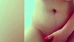 I had an orgasm home alone with my tight pussy