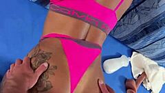 treasure hunter gets homemade anal doggystyle in garage