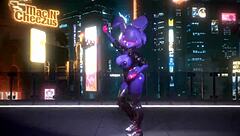 Bonnie FNF Bonfie Dances Kpop-Queencard In Furry Hentai Cartoon!