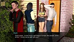 nursing back to pleasure with curvy teen