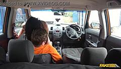 Posh cheating wife intensely fucks driving instructor