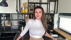 i'm so horny as a stepmother showing my massive dick and begging stepson to suck and lick it in the hotel room