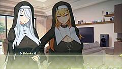 3D Summer Clover harem game features big cocks and tits