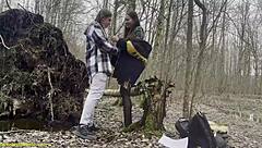 I Rough Fucked That Busty Girl In The Forest.