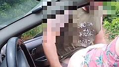 Naughty wife shows off her big wet pussy lips