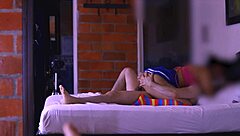 cute latina stepsister seduces stepfather with suggestive moves