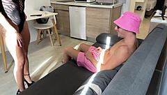 I drove my step son's friend crazy with licks at the pool party