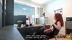 i loaned money to this slutty redhead for her vegan restaurant