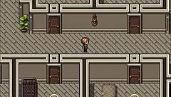 Facing a fast zombie in hentai game!