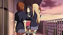 K-on 2 - 26: Animated music video featuring girls on music band