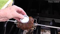 Kiwi Milf Slut Gets Temperature Probe Up Her Ass After Master Checks The Meat