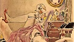 Vintage Erotic Illustration From Antique Times!