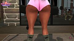 Keiko K Masturbates After Gym With Raila Rains