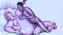 Vintage Erotic Illustration From Antique Times!