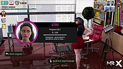 3D animated porn game with commented gameplay - E2S43