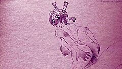 Check out this hentai animation of Menchi from Hunter x Hunter