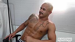 Friends Repay New Year Gifts With Bareback Cock In Ass