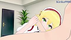 Momoka Sakurai and Nana Abe Intense Sex - The Idolmaster Cinderella Girls Hentai