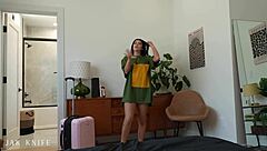 Gal Ritchie Forgets Panties for Doggystyle in Bed