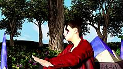 stepsister fucks stepbrother hotly rimming cumming in a hole