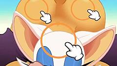 rouge suckin cock an swallowin cum while gettin fucked in ass