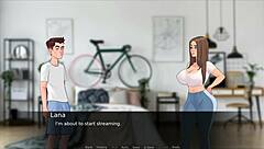 Intense hentai action in Lust Legacy where a pornstar sucks cock to compare with step dad's