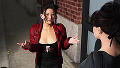 stepsister fucks stepbrother hotly rimming cumming in a hole