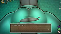 3D game of HornyCraft with a horny warden