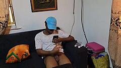 fine ass petite spies on neighbor masturbating!