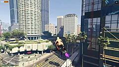 GTA 5 mission walkthrough with a sexy teen character