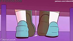 Futa Jackie's wild ride with Janna on the school bus in 4K quality