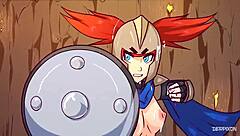 Fandeltales' animated porn with a monster theme
