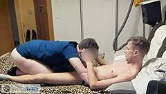 rimming each other and fucking bareback with my sexy twink friend