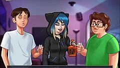 i feel monster cock with small tits in summertime saga 159