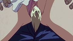 Anime Teen 18+ Endures Rough BDSM Sex and Creampie