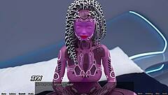 Paige the robot in 3D animated porn movie Stranded in Space 6