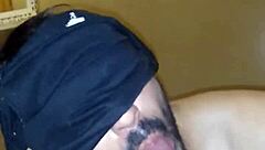 Gay friend sucks buddy until he cums.