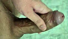 Enjoying a relaxing shower at home with neighbors nearby in the USA