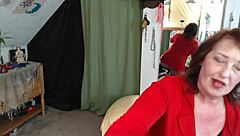 Mature beauty's roleplay with real estate agent heats up