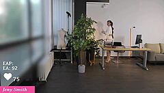 i invited the handyman to watch me masturbating with toys on my ass