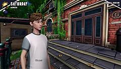 officer vinny receives handjob and blowjob in peach hills