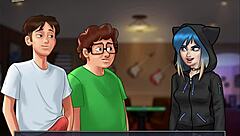 i feel monster cock with small tits in summertime saga 159