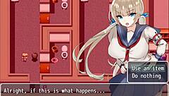 massaging friend's breasts in school pool game part 2