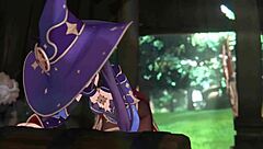 Sexy pregnant characters in Genshin impact 3D porn