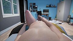 Stepmom stuck in washing machine leads to wild anal stretching gameplay