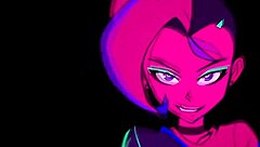 Moikaloop performs intense sexy dance in hentai