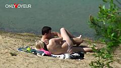 did you see that naughty teen pawg fucking her bf on the beach?