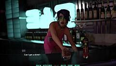 hot black haired babe wants to dance before i fuck her