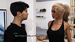 Receptionist Caught Taking It Doggy From Coach In Intertwined 38