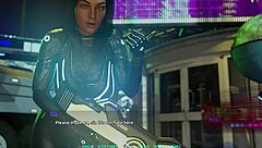 hot black haired babe wants to dance before i fuck her